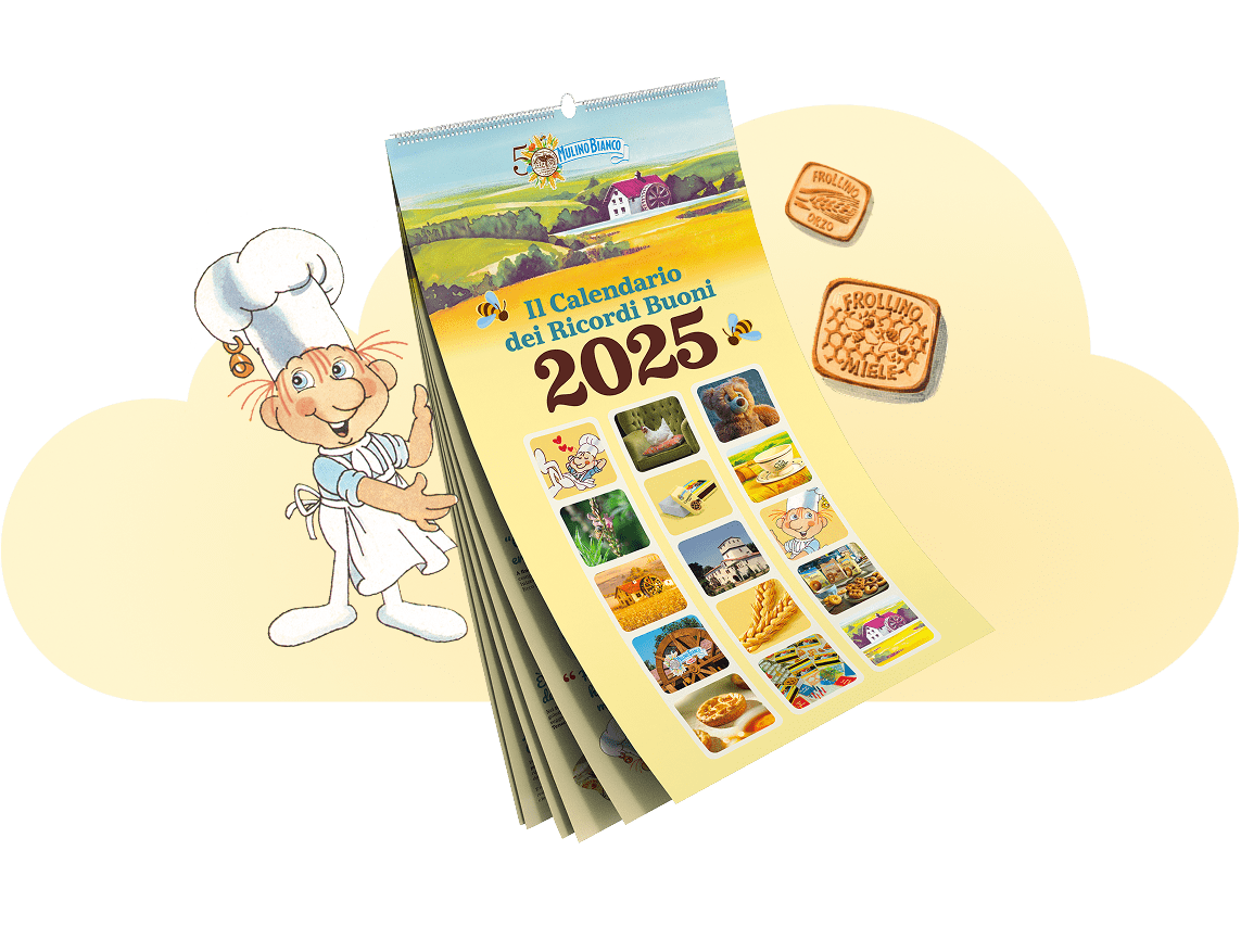 Calendario Mulino Bianco 2025