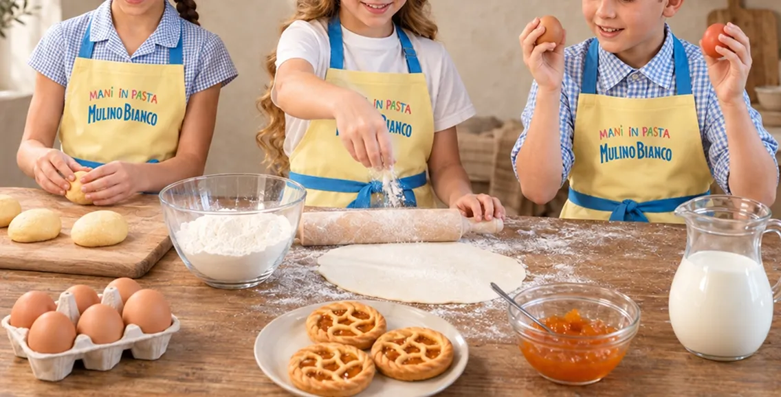 immagine mani in pasta crostatina