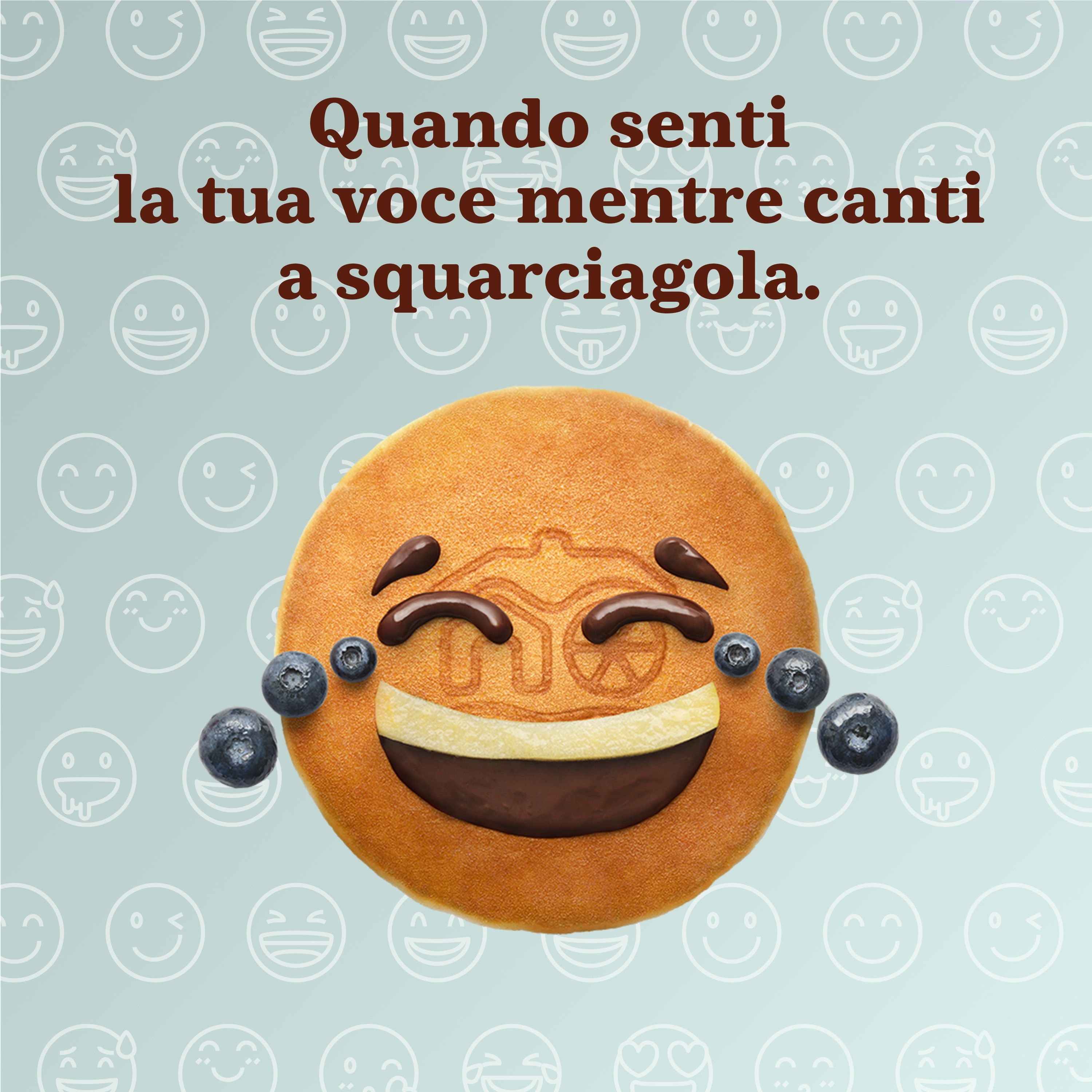 Crea il tuo pancake emoji Mulino Bianco