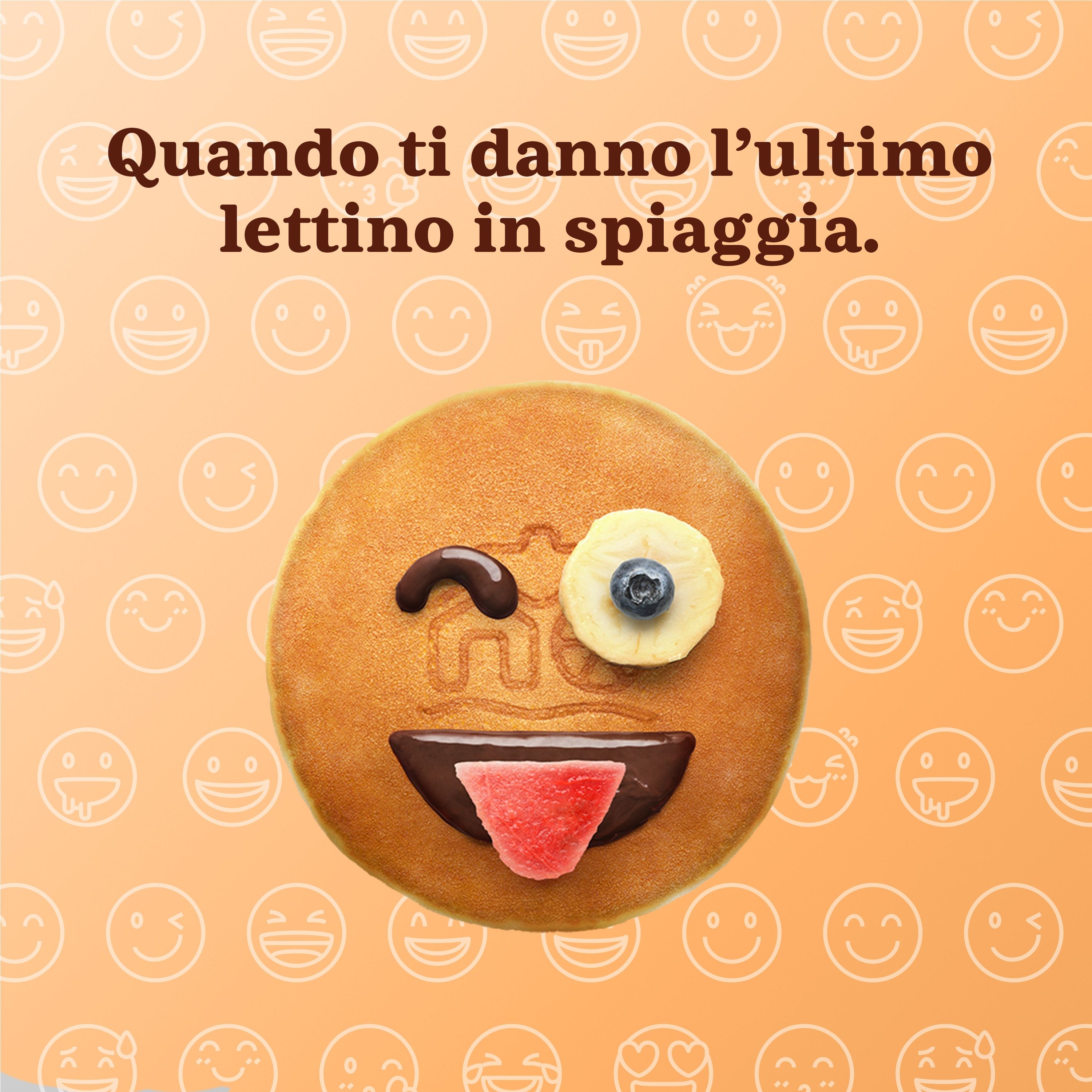 Crea il tuo pancake emoji Mulino Bianco