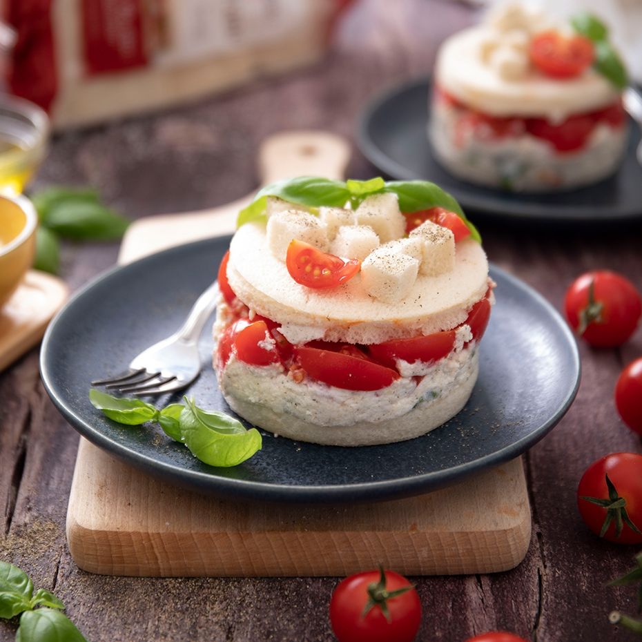 Tiramisù salato di Cuor di Pane