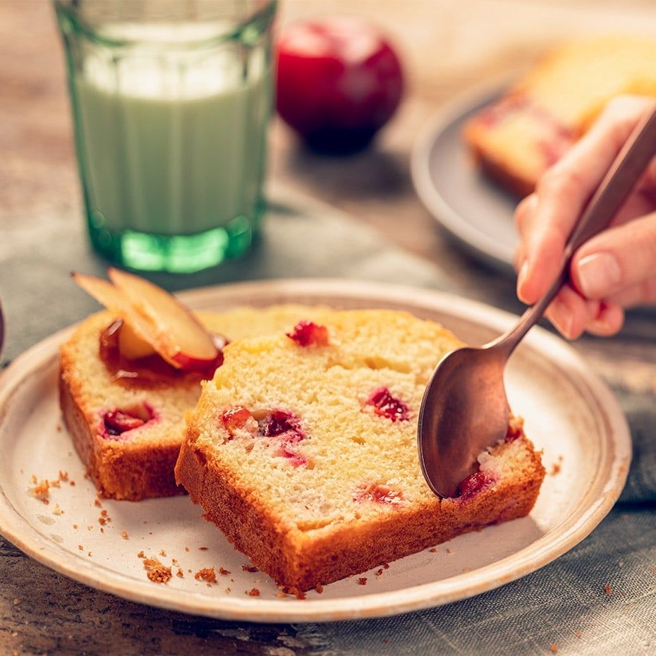 Plumcake con Prugne Fresche