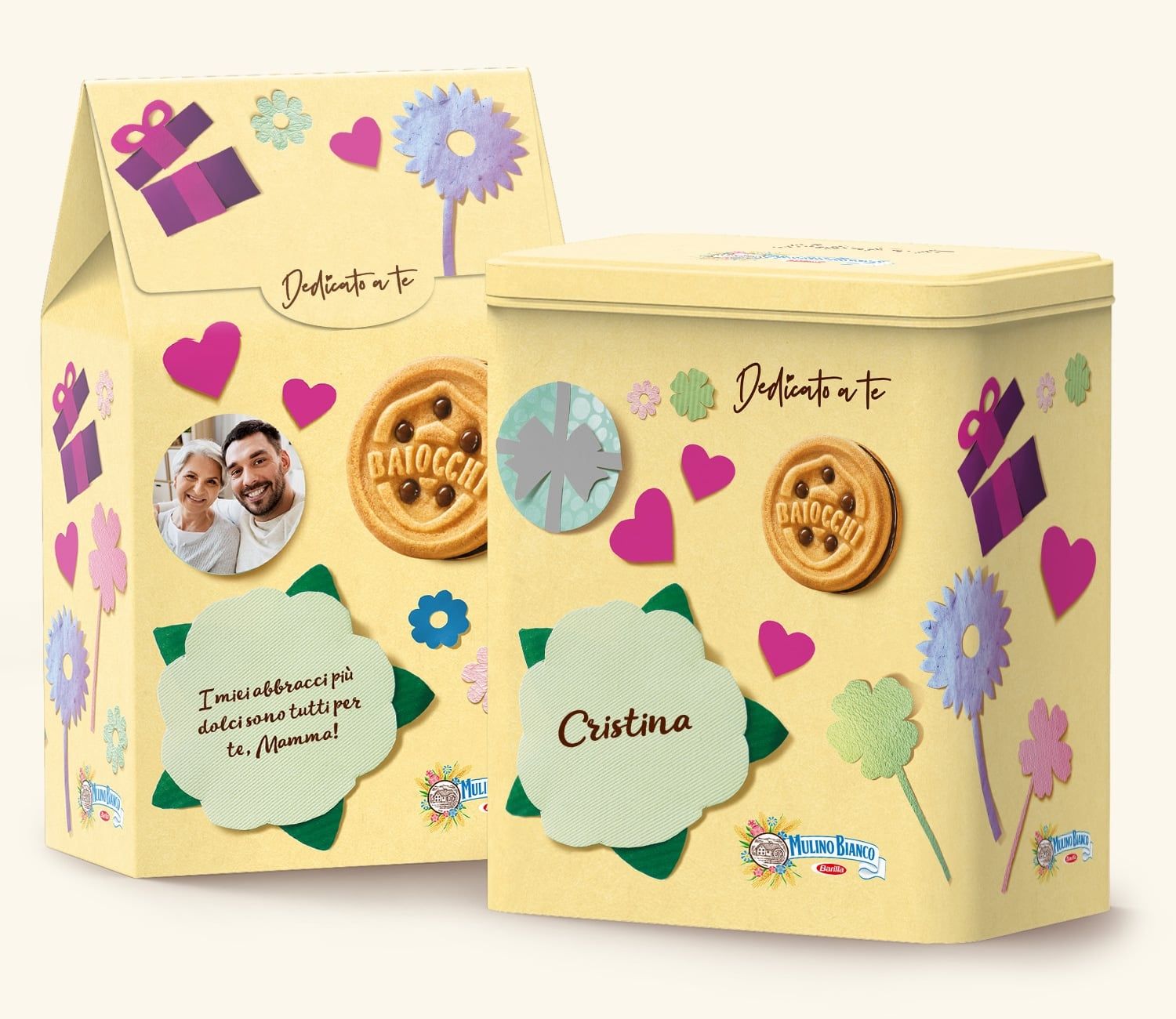 Baiocchi con Crema alla Nocciola e Cacao | Mulino Bianco