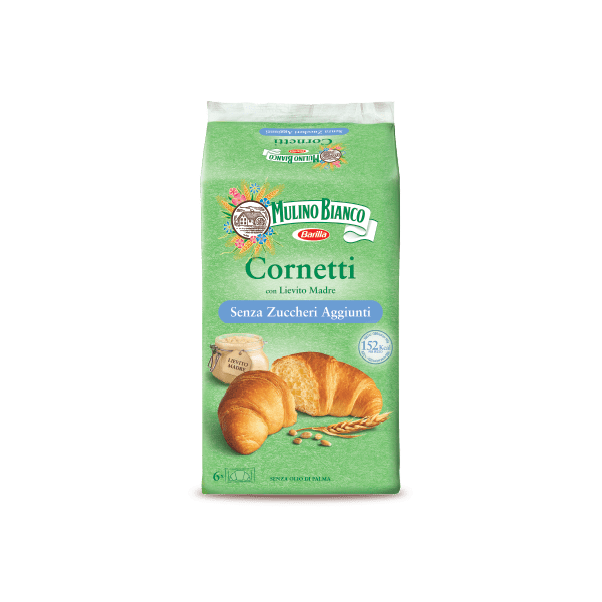 Cornetti senza zuccheri aggiunti