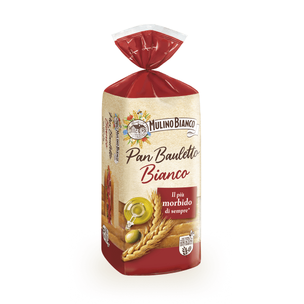 Pan Bauletto Bianco Pane di tipo 0 Mulino Bianco